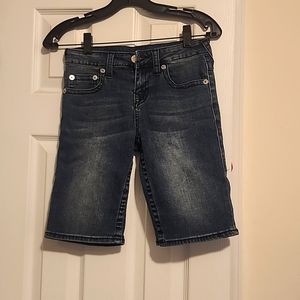 True Religion boys jeans shorts size 10, new without tags